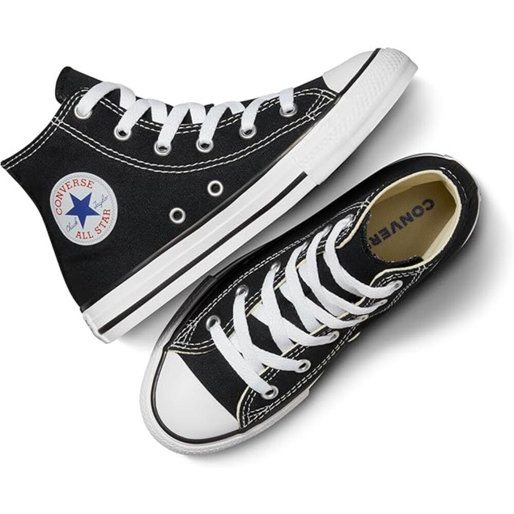 NWT Converse Kids' Chuck Taylor All Star High Top, Black, 2 Little Kid